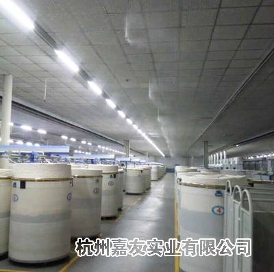天虹纺织安装高压微雾加湿器